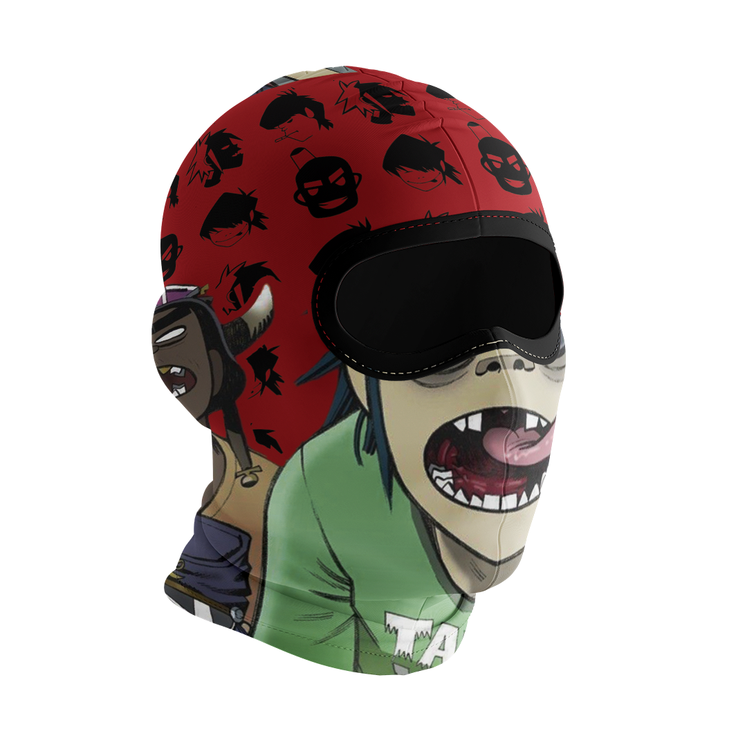 Balaclava licrada 1414 Gorillaz Banda