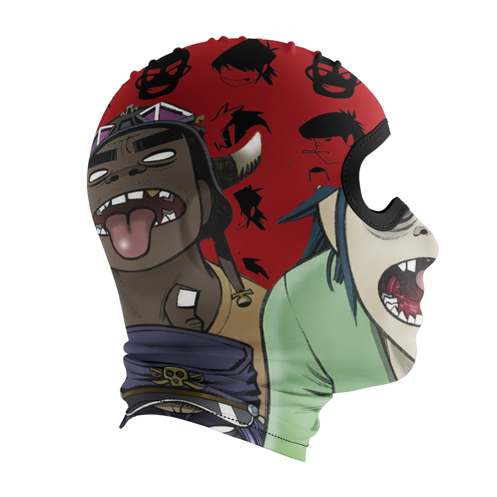 Balaclava licrada 1414 Gorillaz Banda