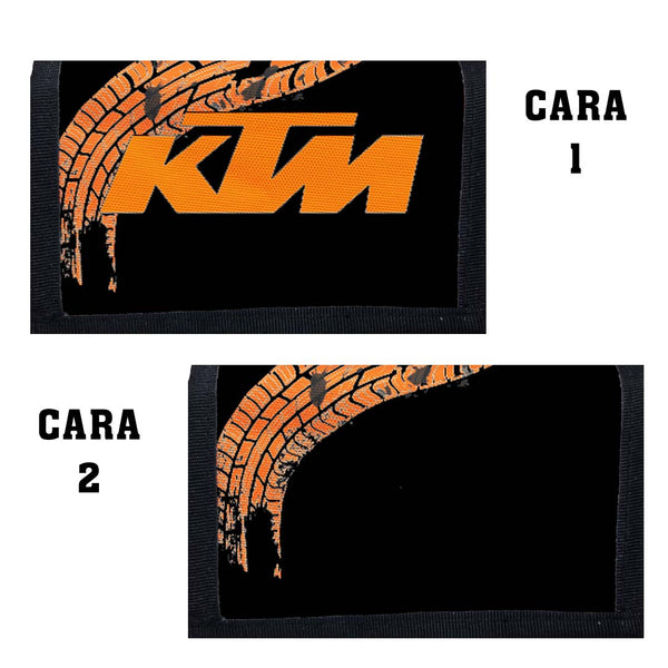 Portadocumentos Textil 2 Servicios - 1342 - KTM - Llanta Naranja