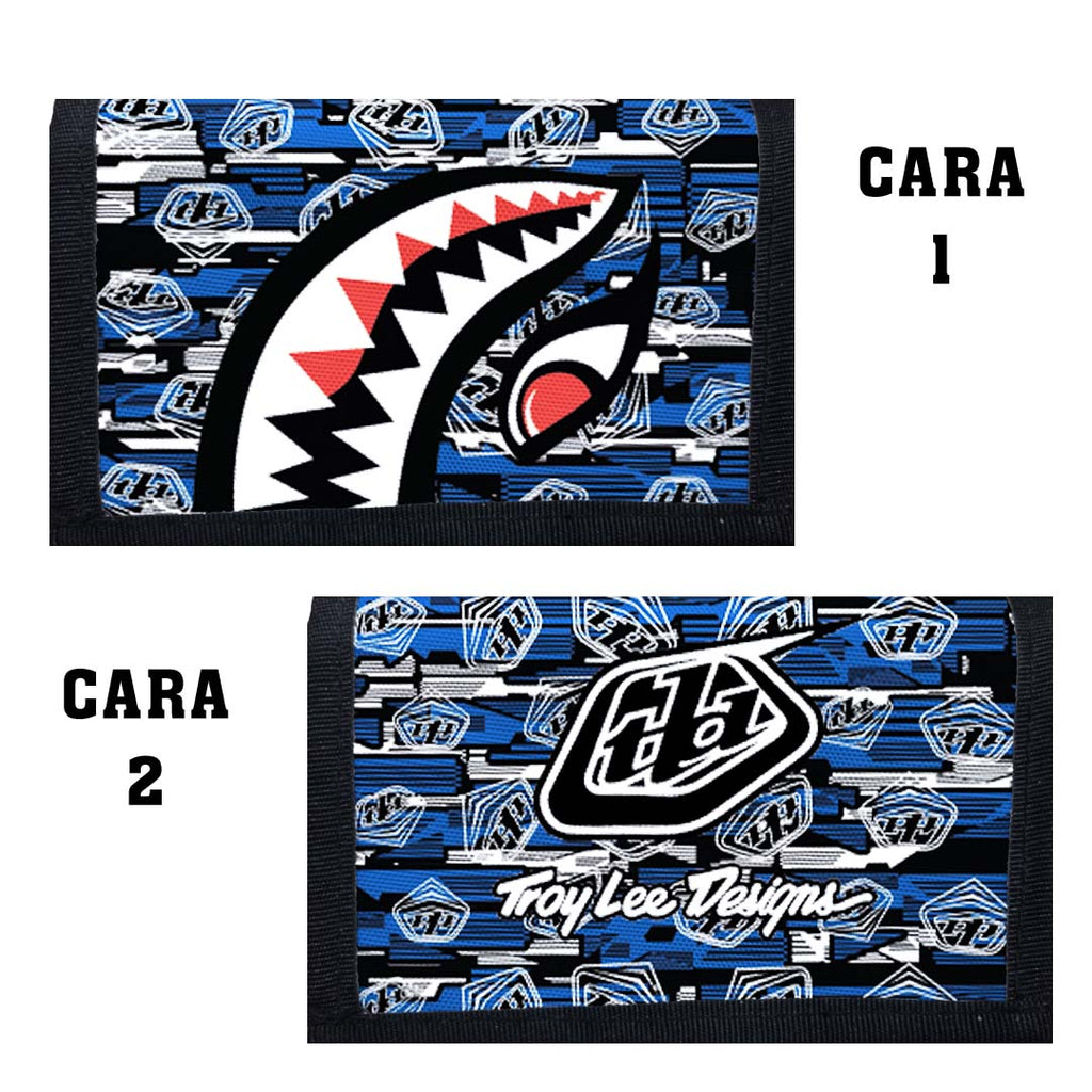 Portadocumentos Textil 2 Servicios - 1386 - TLD Cara 2 - Azul