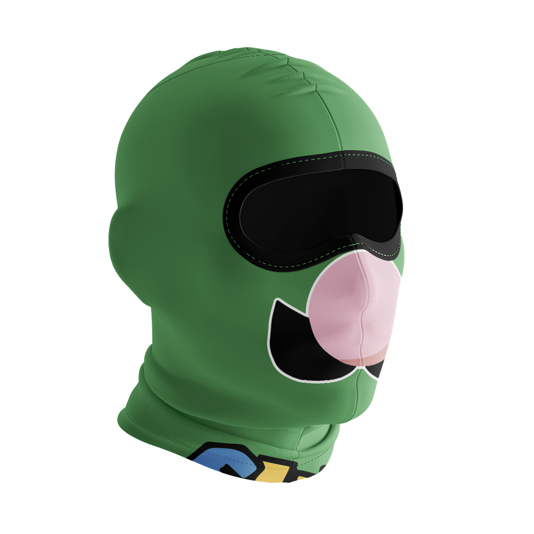 Balaclava licrada 1403 Luigi Supermario Imagen secundaria del producto