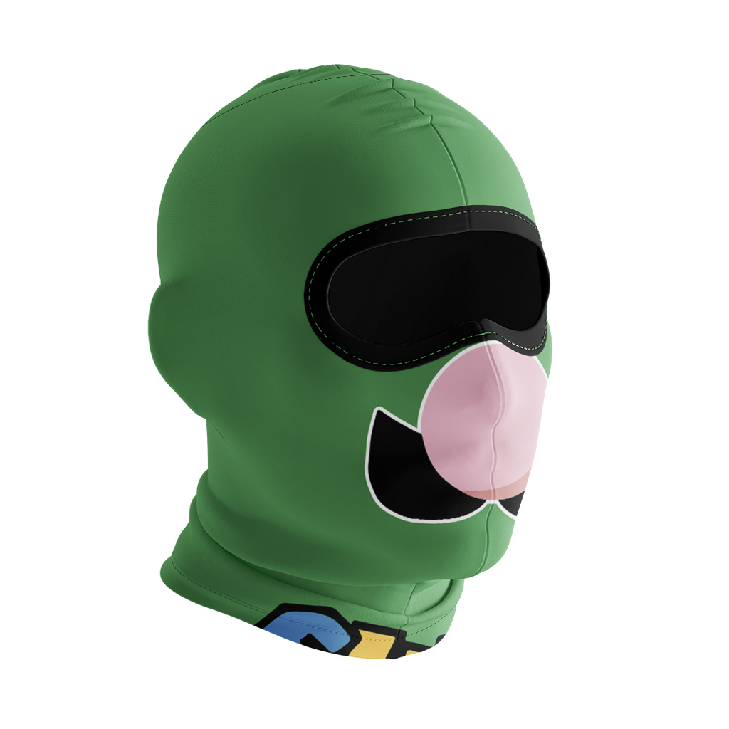 Balaclava licrada 1403 Luigi Supermario
