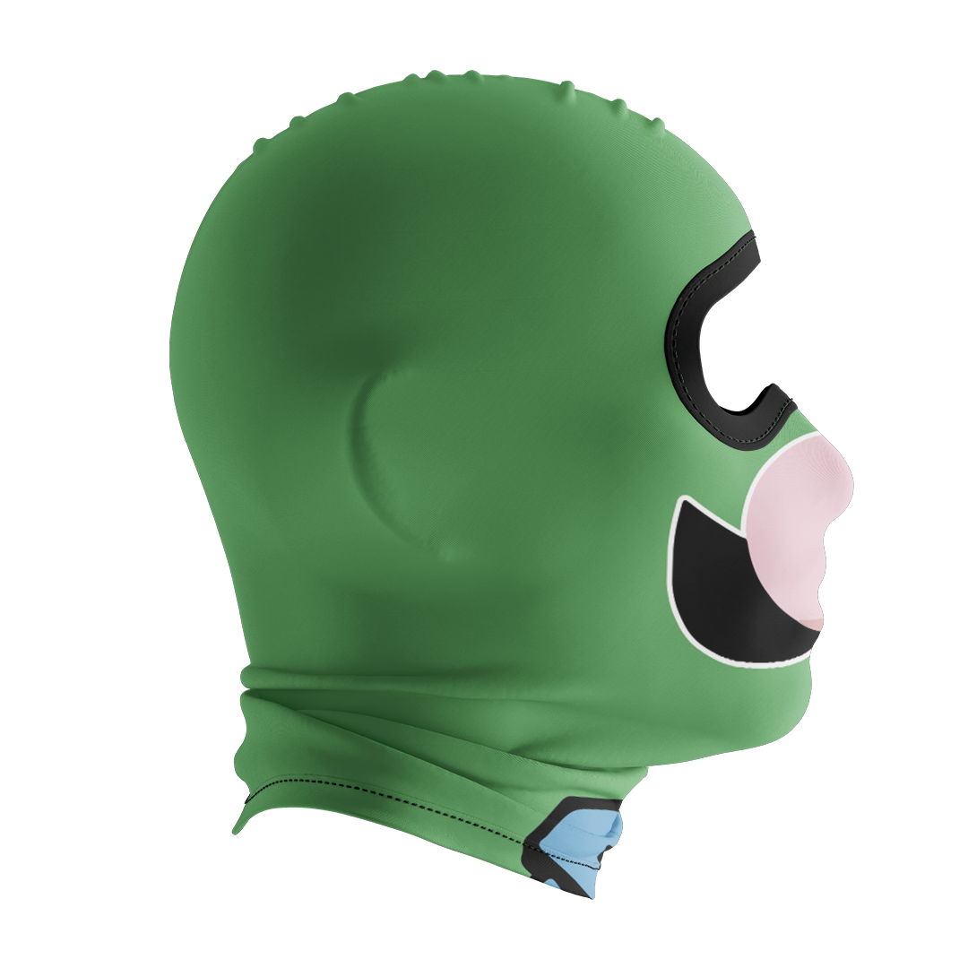 Balaclava licrada 1403 Luigi Supermario