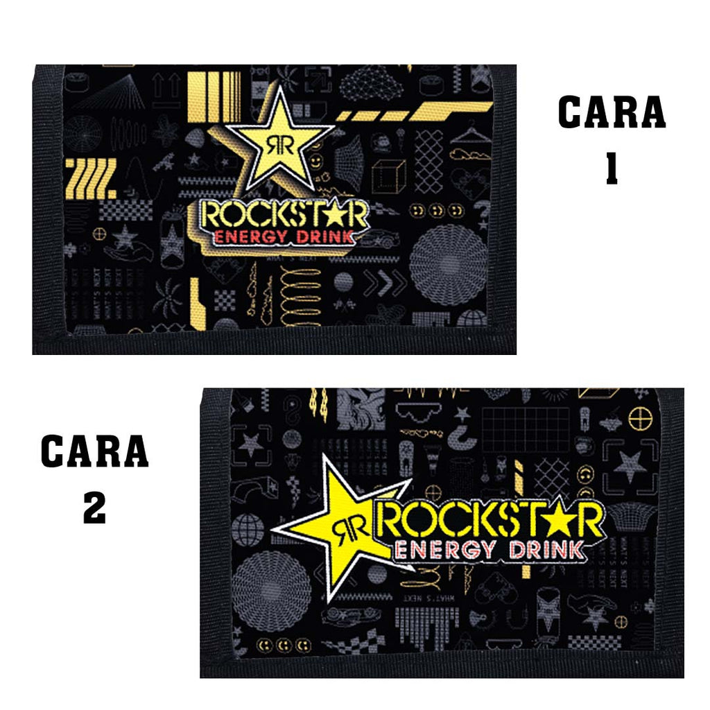 Portadocumentos Textil 2 Servicios - 1372 - Rockstar Fondo Mosaico