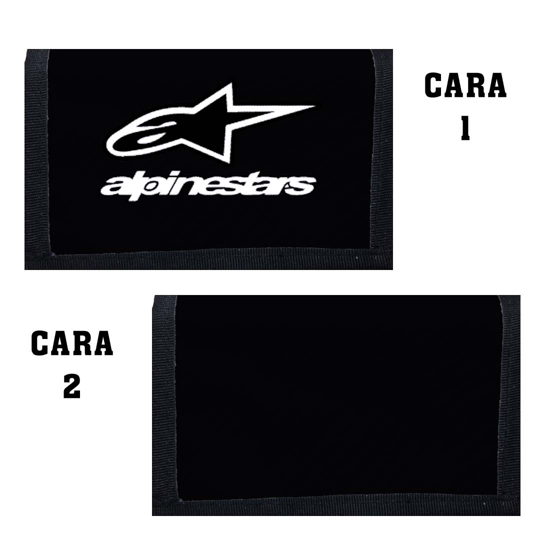 Portadocumentos Textil 2 Servicios - 1318 - AlpineStar Negro Imagen secundaria del producto