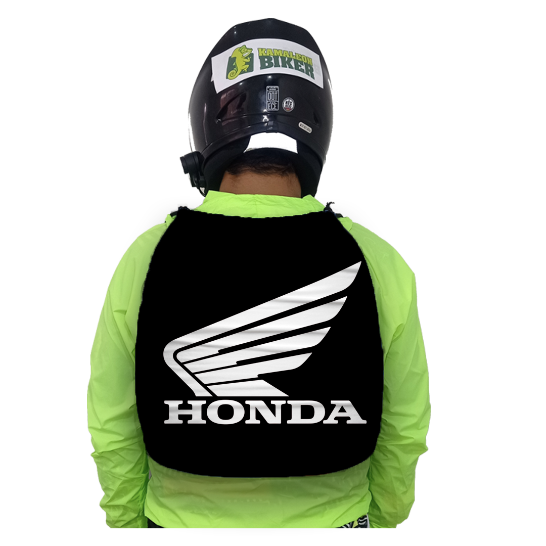 Tula tipo morral porta casco - TL010 Honda Ala Blanca