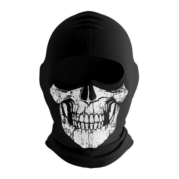 Balaclava licrada 1253 Calavera Envejecida