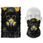 Cuello 1026 Mascara Toxica Fondo Negro Y Amarillo