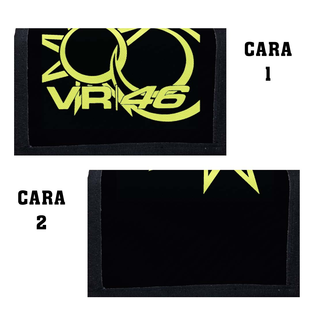 Portadocumentos Textil 2 Servicios - 1392 - VR46 1 Imagen secundaria del producto