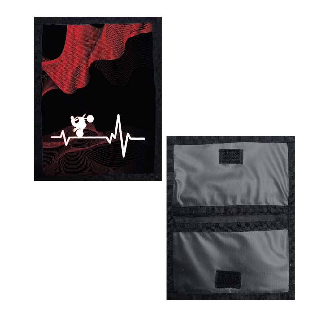 Portadocumentos Textil 2 Servicios - 1376 - Enduro Pulso Rojo