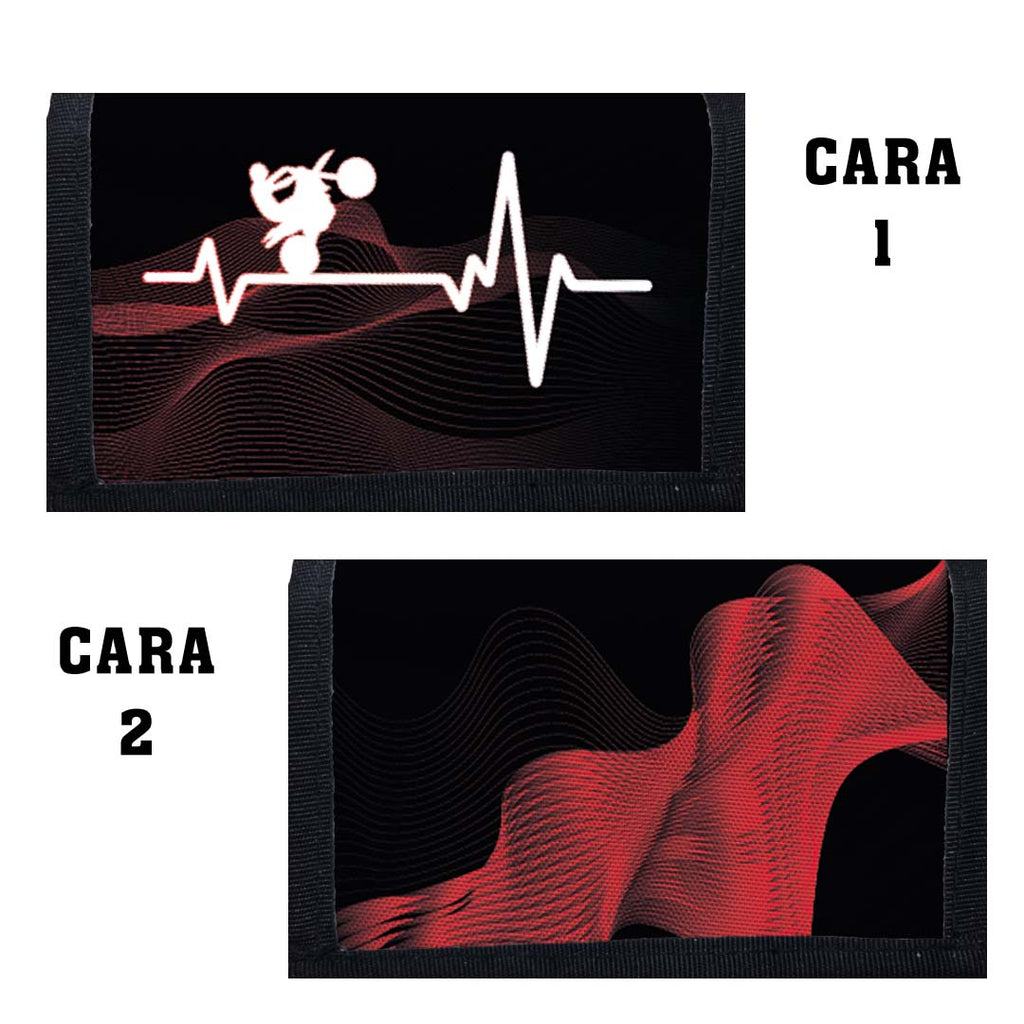 Portadocumentos Textil 2 Servicios - 1376 - Enduro Pulso Rojo