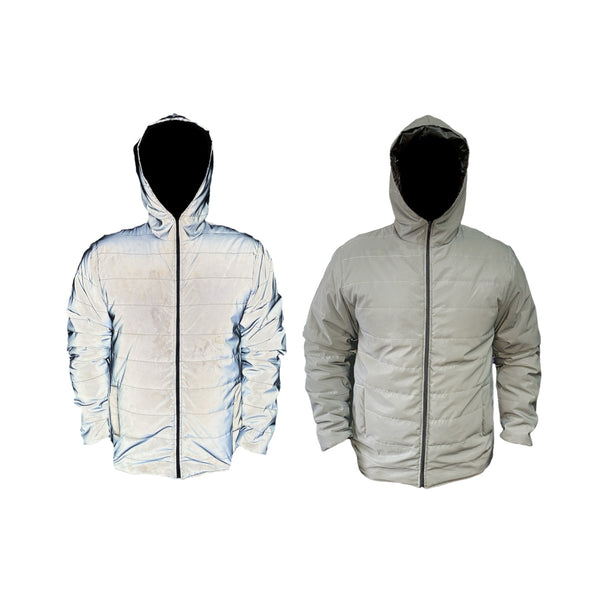 Chaqueta Reflectiva Acolchada - SuperNova Gris