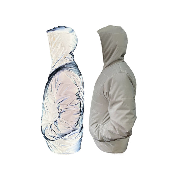 Chaqueta Reflectiva Acolchada - SuperNova Gris