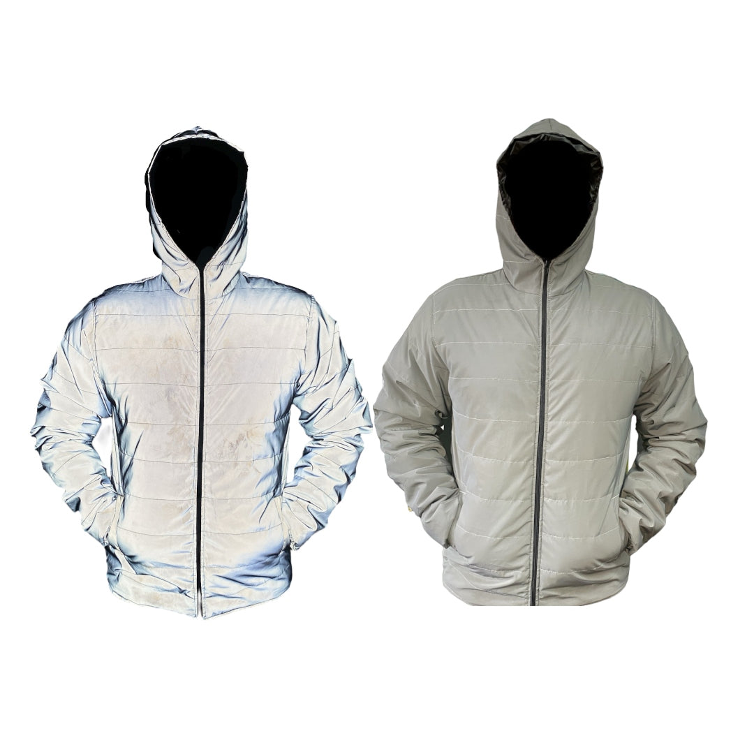 Chaqueta Reflectiva Acolchada - SuperNova Gris