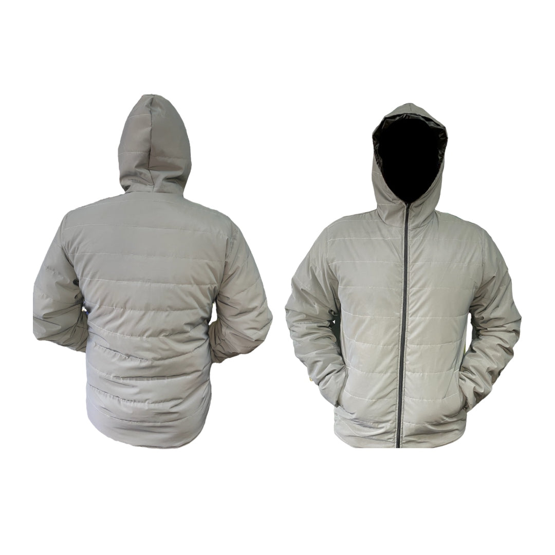 Chaqueta Reflectiva Acolchada - SuperNova Gris