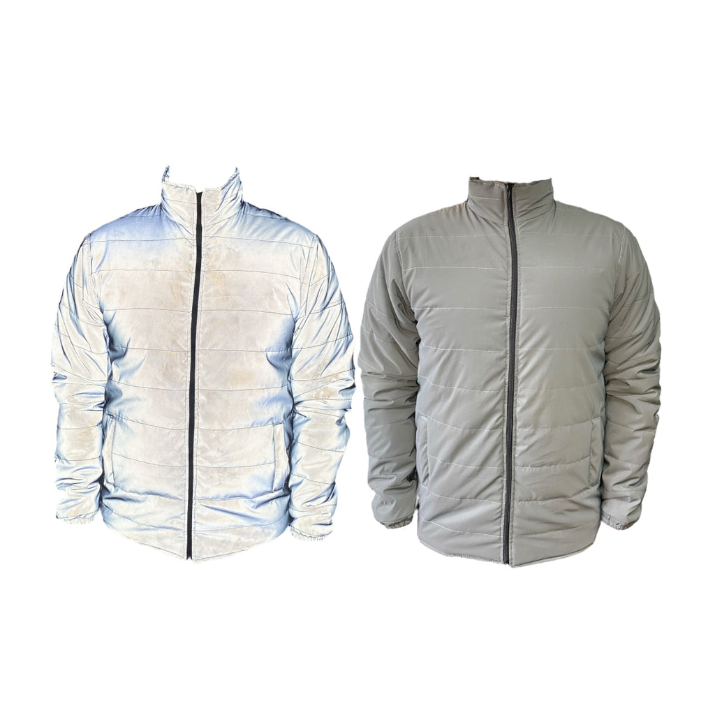 Chaqueta Reflectiva Acolchada - Nova Gris
