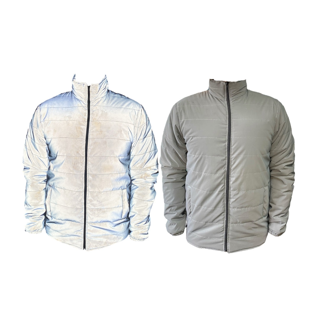 Chaqueta Reflectiva Acolchada - Nova Gris