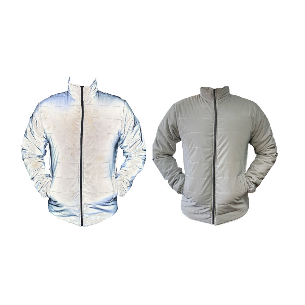 Chaqueta Reflectiva Acolchada - Nova Gris