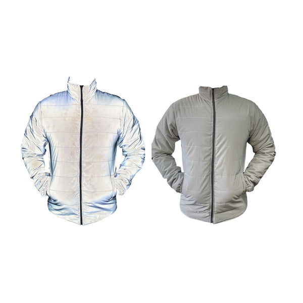 Chaqueta Reflectiva Acolchada - Nova Gris