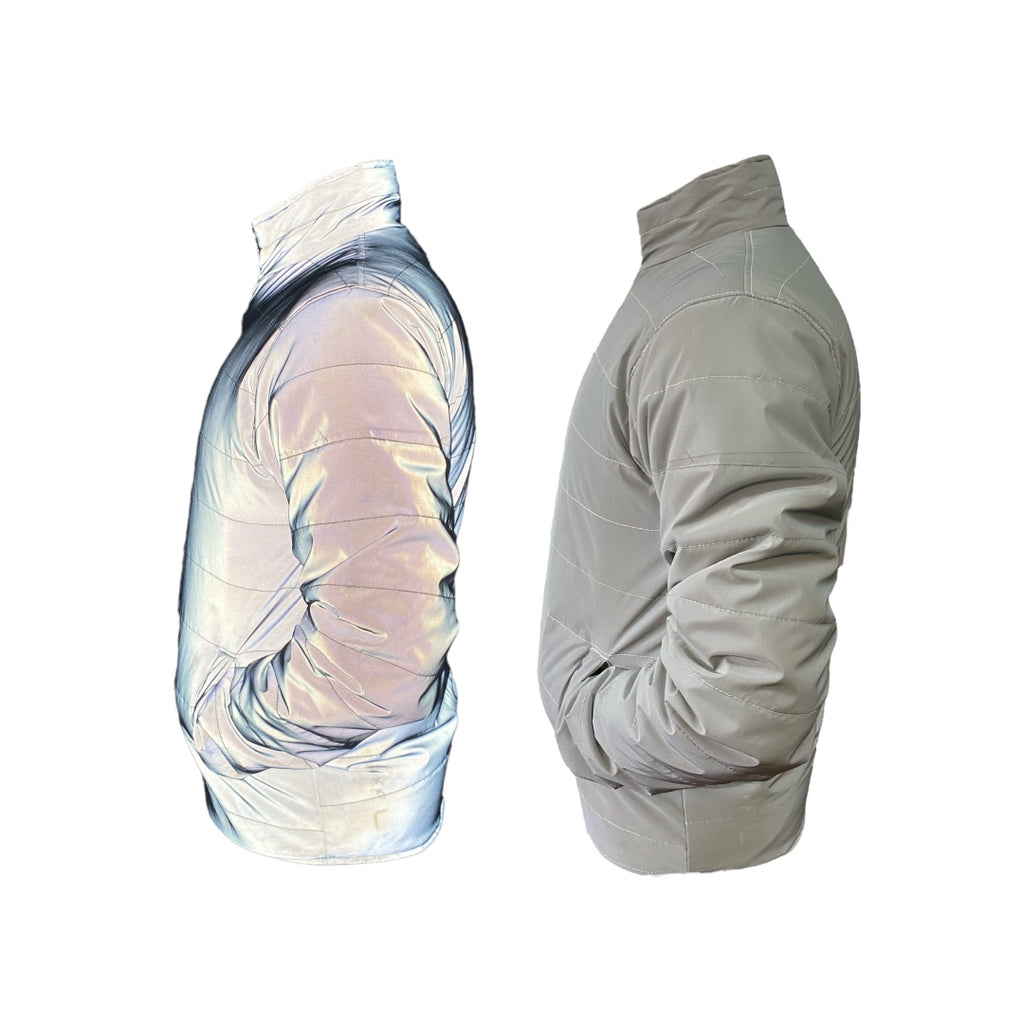 Chaqueta Reflectiva Acolchada - Nova Gris