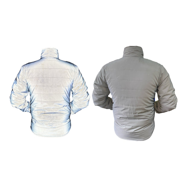 Chaqueta Reflectiva Acolchada - Nova Gris