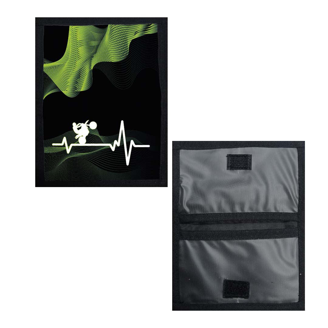 Portadocumentos Textil 2 Servicios - 1377 - Enduro Pulso Verde Imagen principal del producto