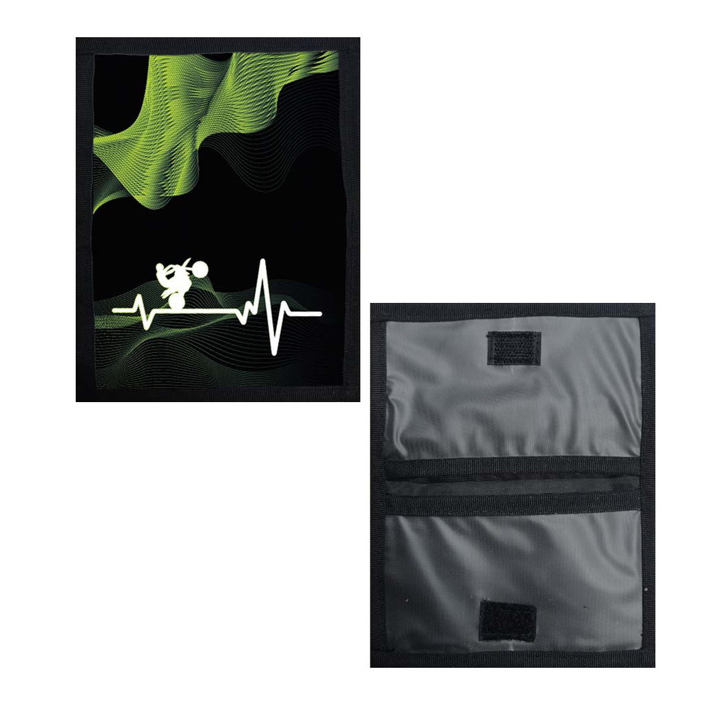 Portadocumentos Textil 2 Servicios - 1377 - Enduro Pulso Verde