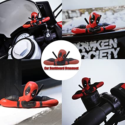Deadpool Observador - Figura Miniatura - Accesorio para moto/bici