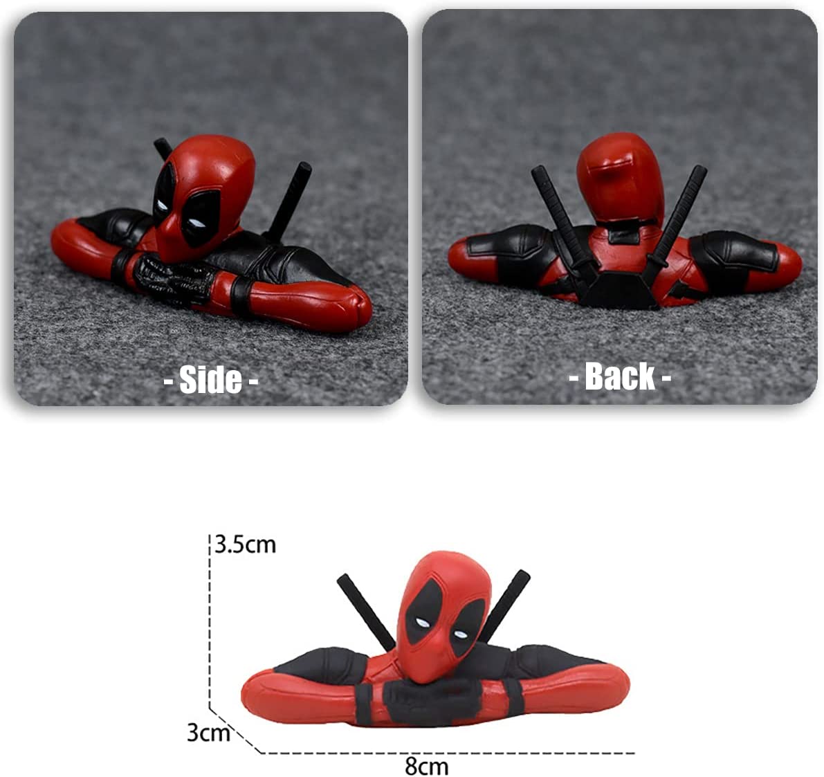 Deadpool Observador - Figura Miniatura - Accesorio para moto/bici