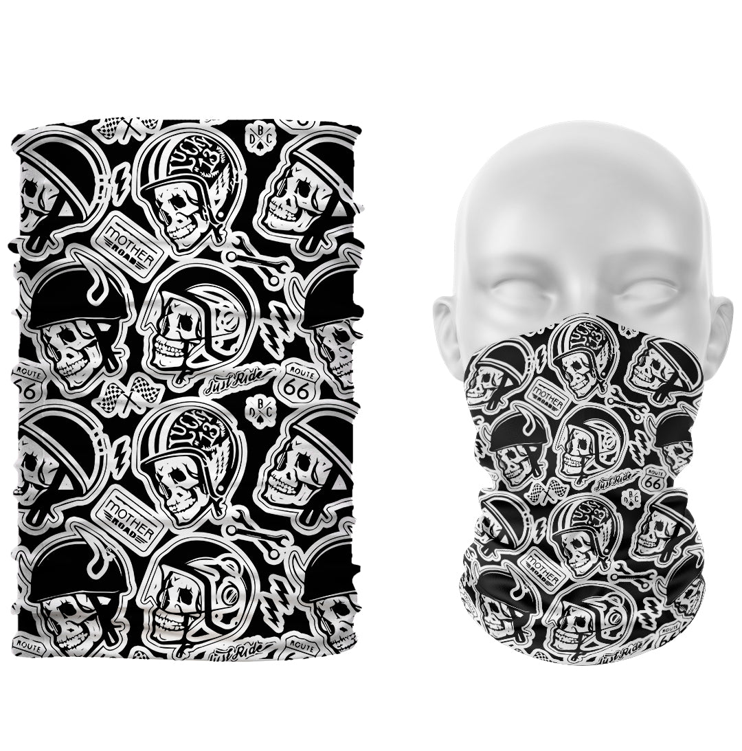 Cuello 1223 Calaveras con Cascos