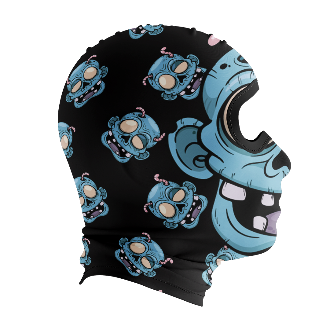 Balaclava licrada 1172 Zombie Azul