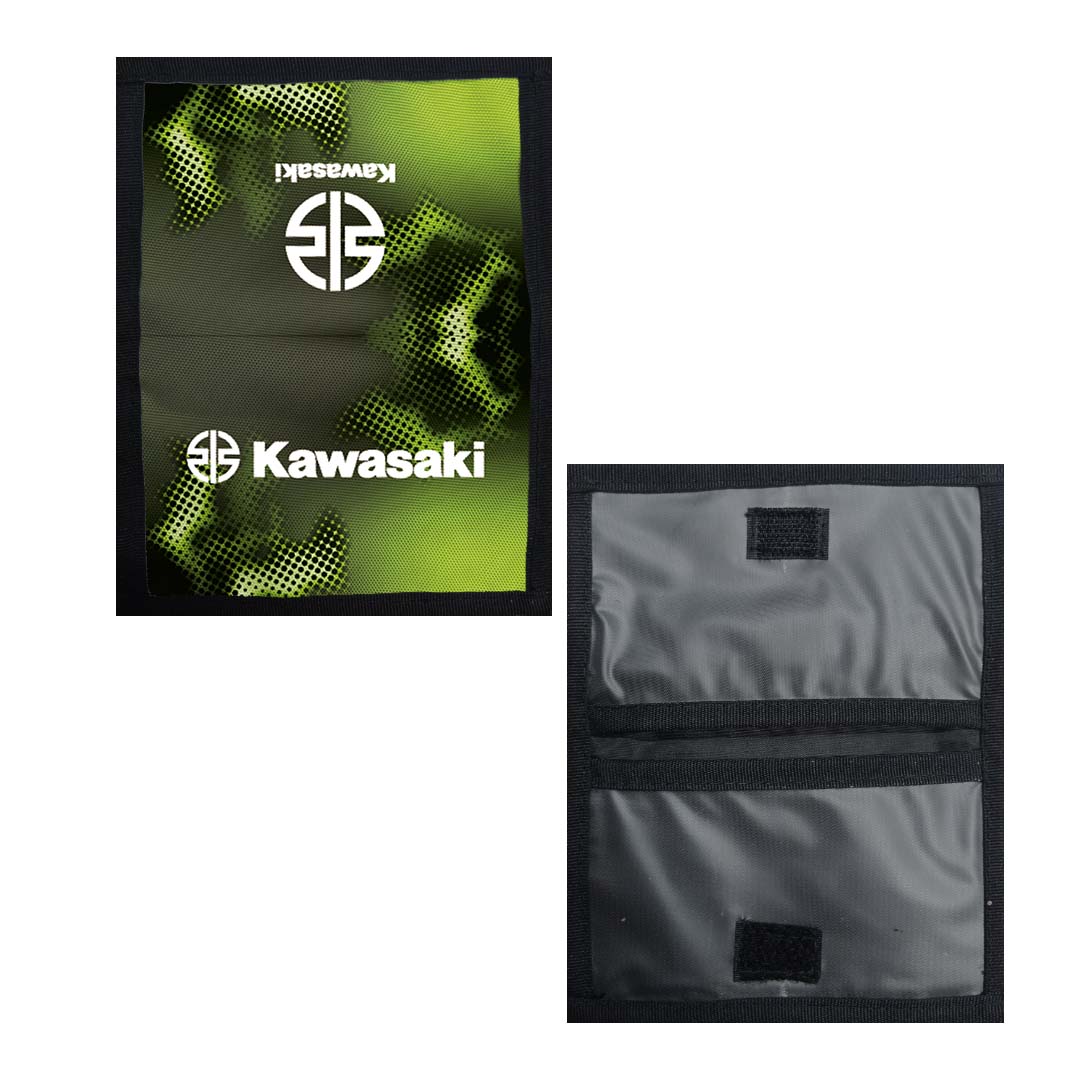 Portadocumentos Textil 2 Servicios - 1341 - Kawasaki - Fondo Camuflado Imagen principal del producto