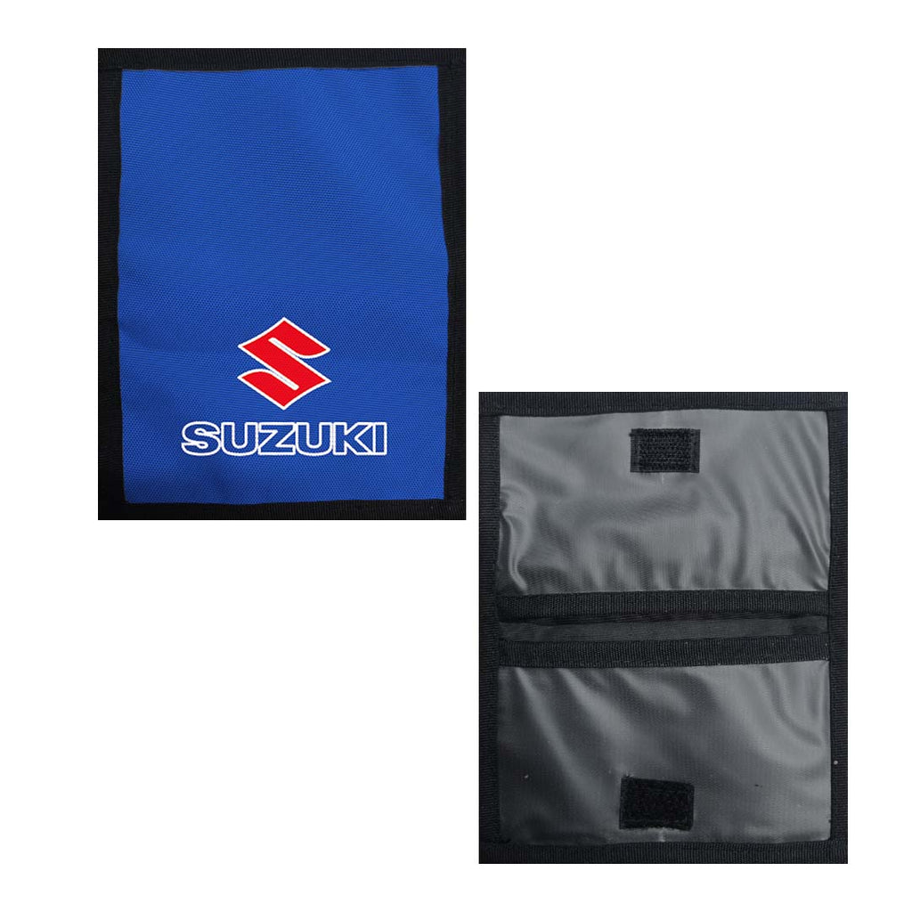 Portadocumentos Textil 2 Servicios - 1378 - Suzuki Fondo Azul