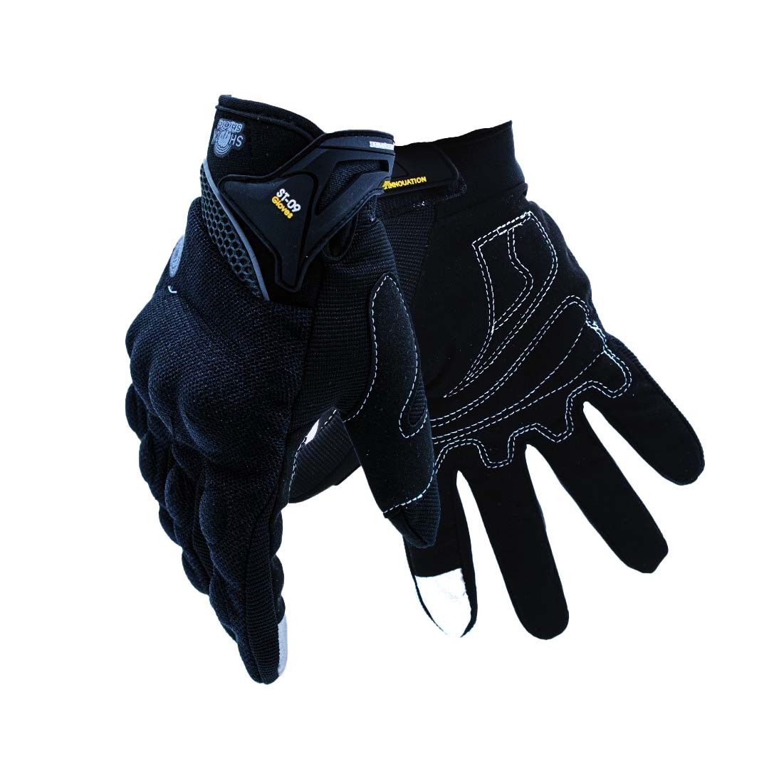 Guante de Protección y Antifricción ST-09 Negro Imagen secundaria del producto