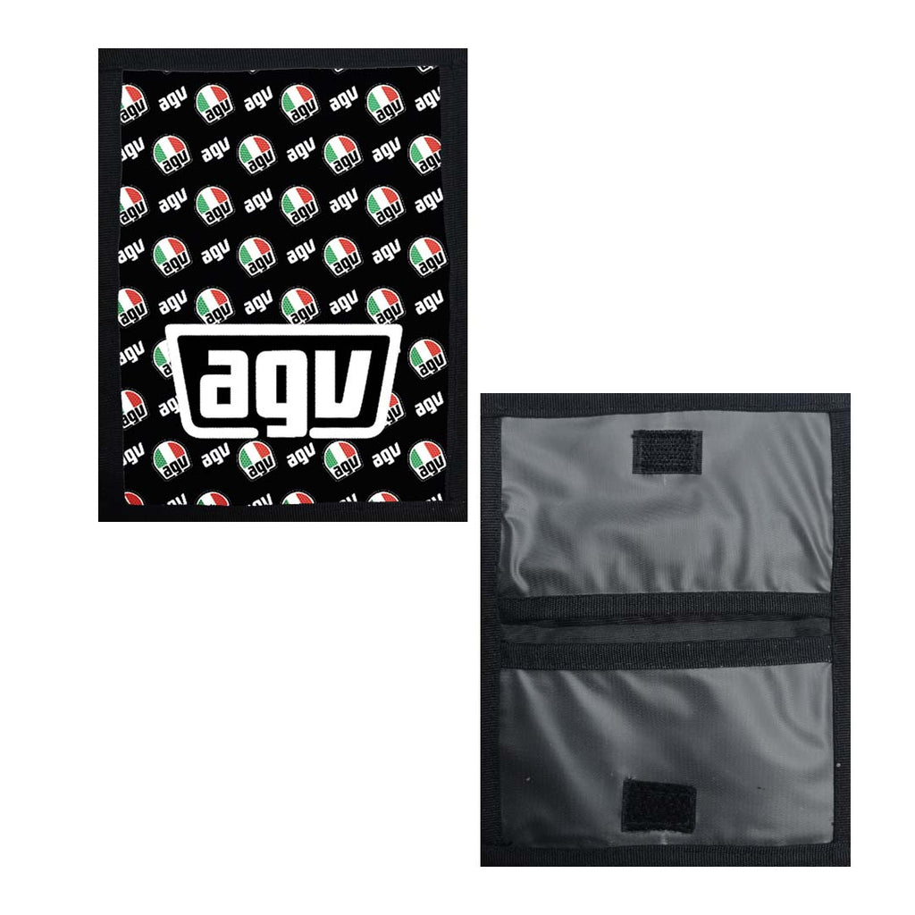 Portadocumentos Textil 2 Servicios - 1308 - AGV Logos Fondo