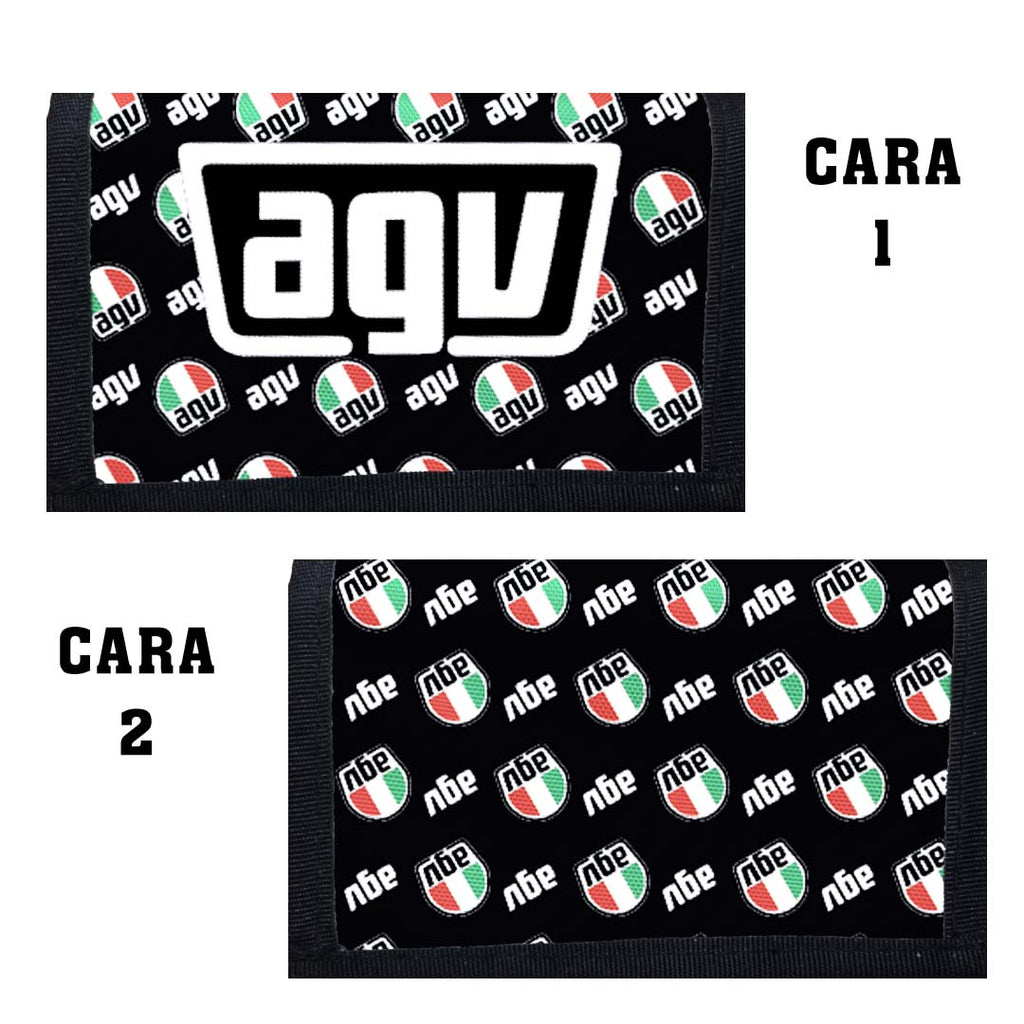 Portadocumentos Textil 2 Servicios - 1308 - AGV Logos Fondo