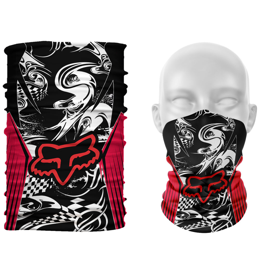 Cuello 1164 Fox Laterales Rojos