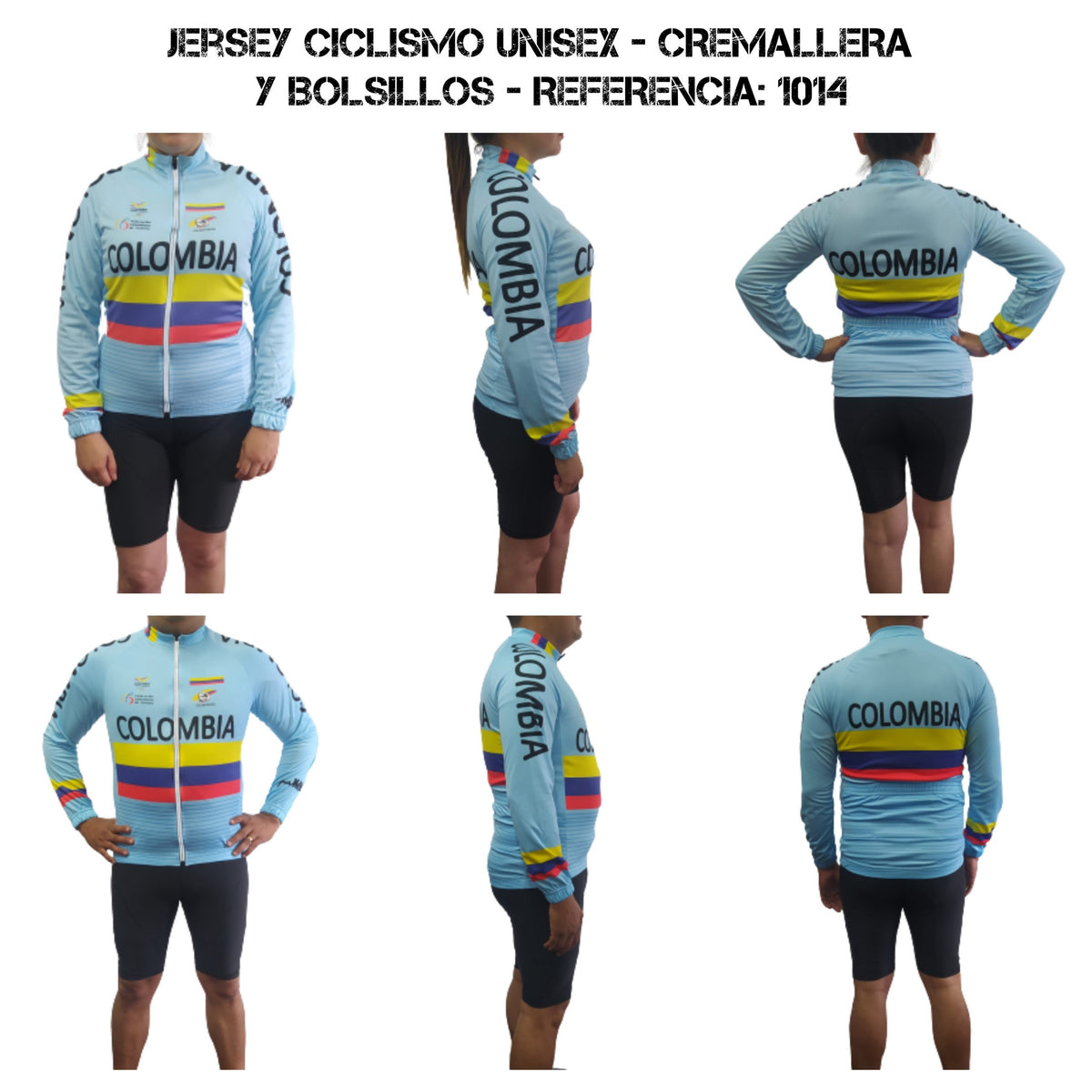 Jersey Rutero Manga Larga - Modelo 1014