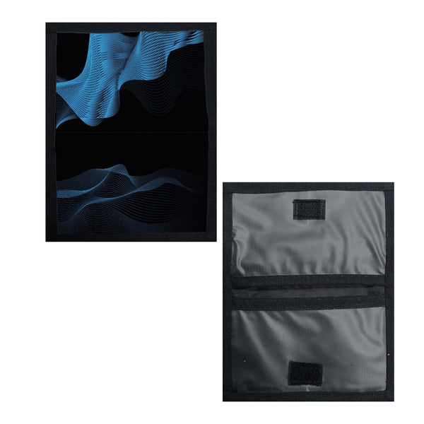 Portadocumentos Textil 2 Servicios - 1361 - Lineas Azules
