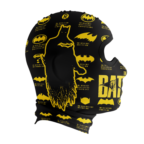 Balaclava licrada 1420 Batman Logos Amarillo