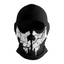Balaclava licrada 1421 Calavera Ghost Triangular