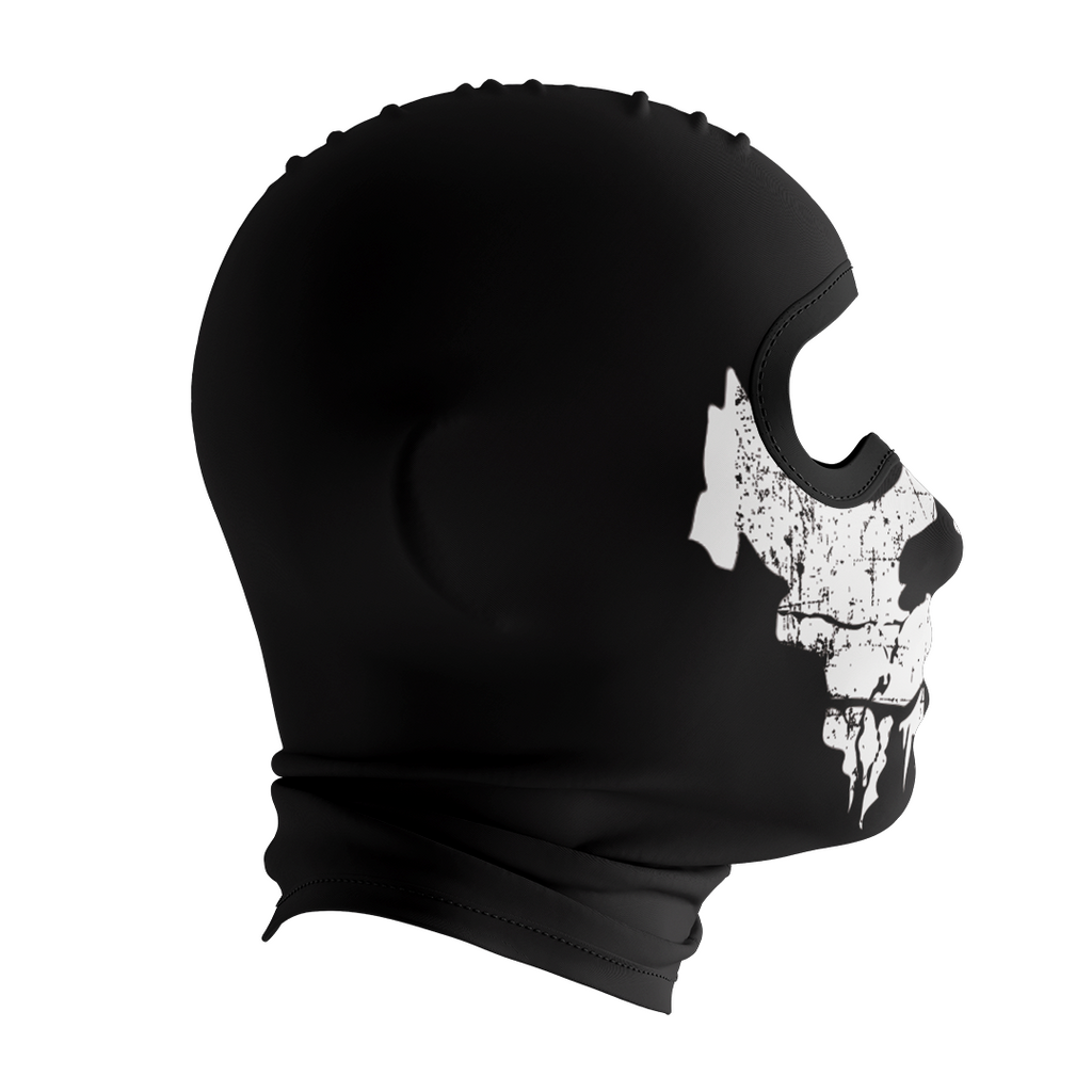 Balaclava licrada 1421 Calavera Ghost Triangular