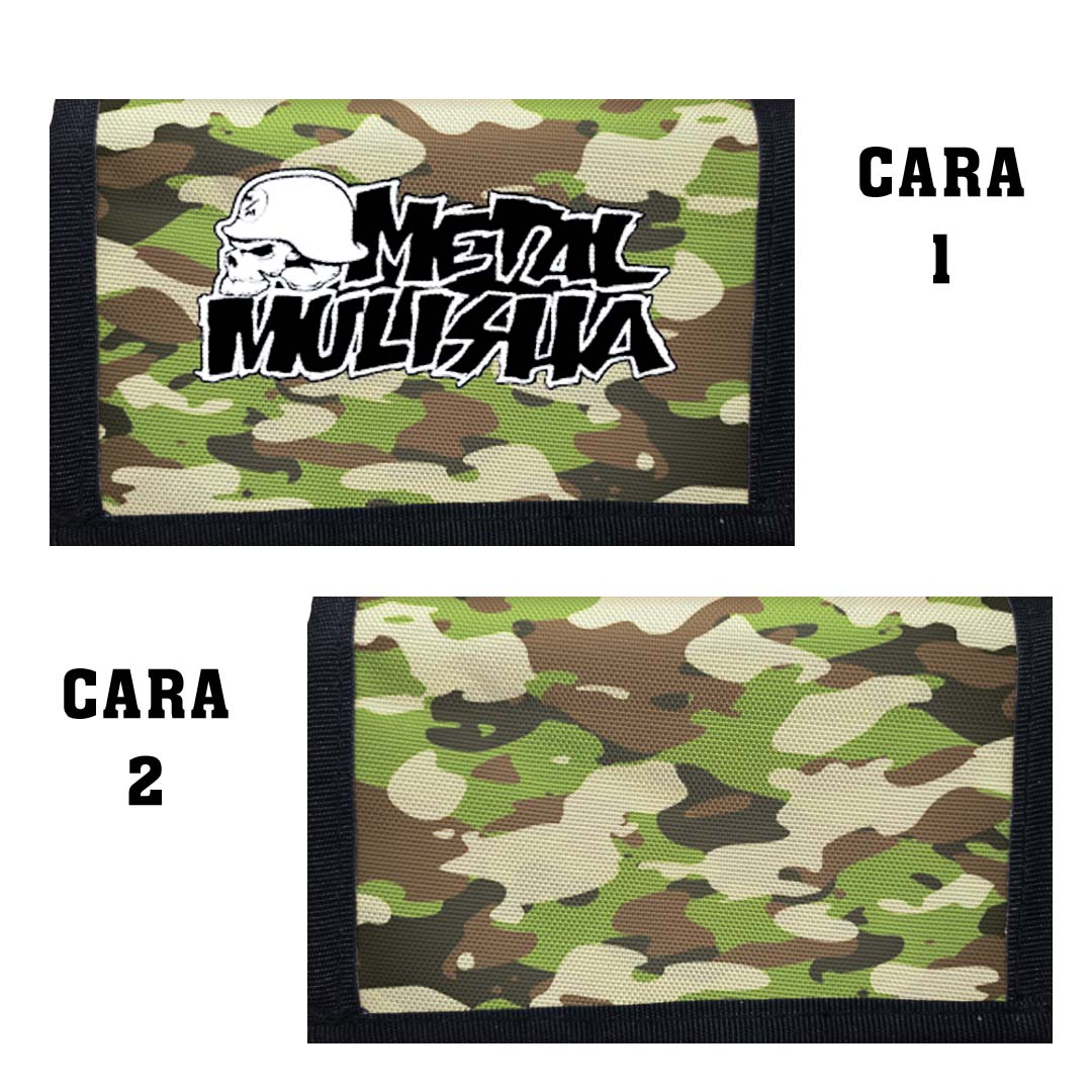 Portadocumentos Textil 2 Servicios - 1346 - Metal Mulisha Fondo Camuflado Imagen secundaria del producto