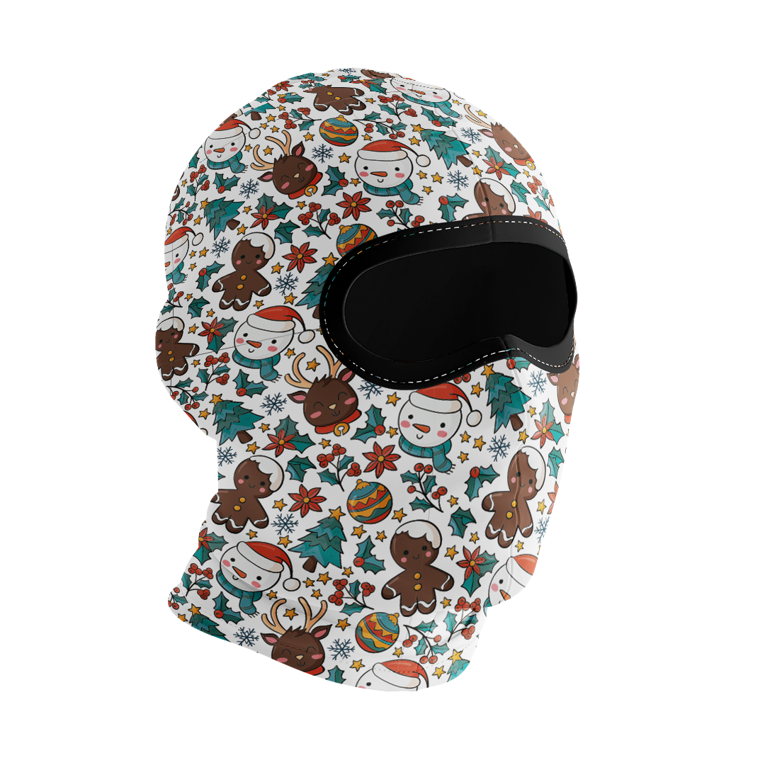 Balaclava licrada 1267 Pattern Navidad Fondo Blanco Imagen secundaria del producto