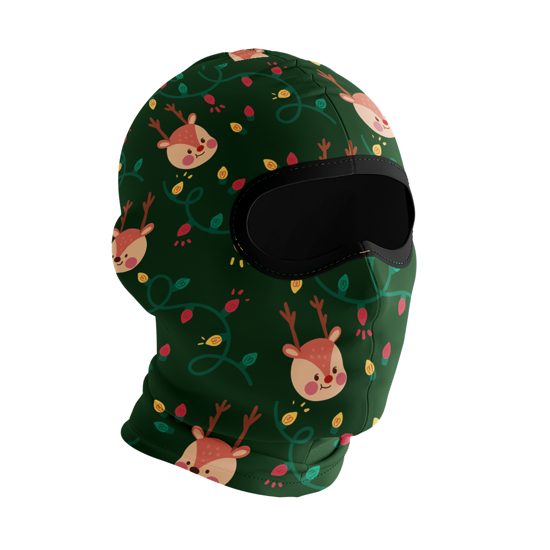 Balaclava licrada 1263 Pattern Renos Y Luces Imagen secundaria del producto