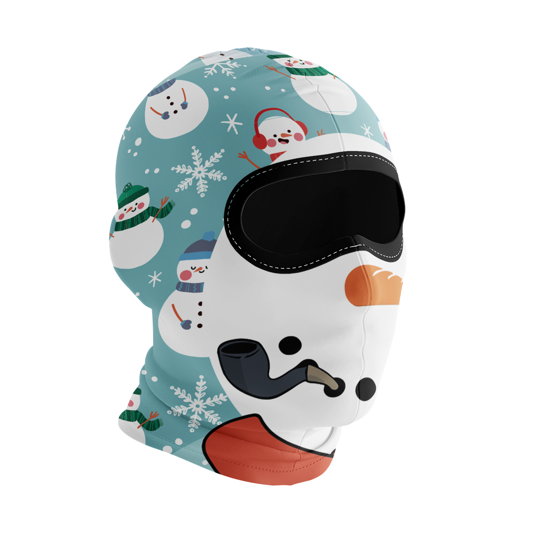 Balaclava licrada 1272 Cara Muñeco De Nieve Imagen secundaria del producto