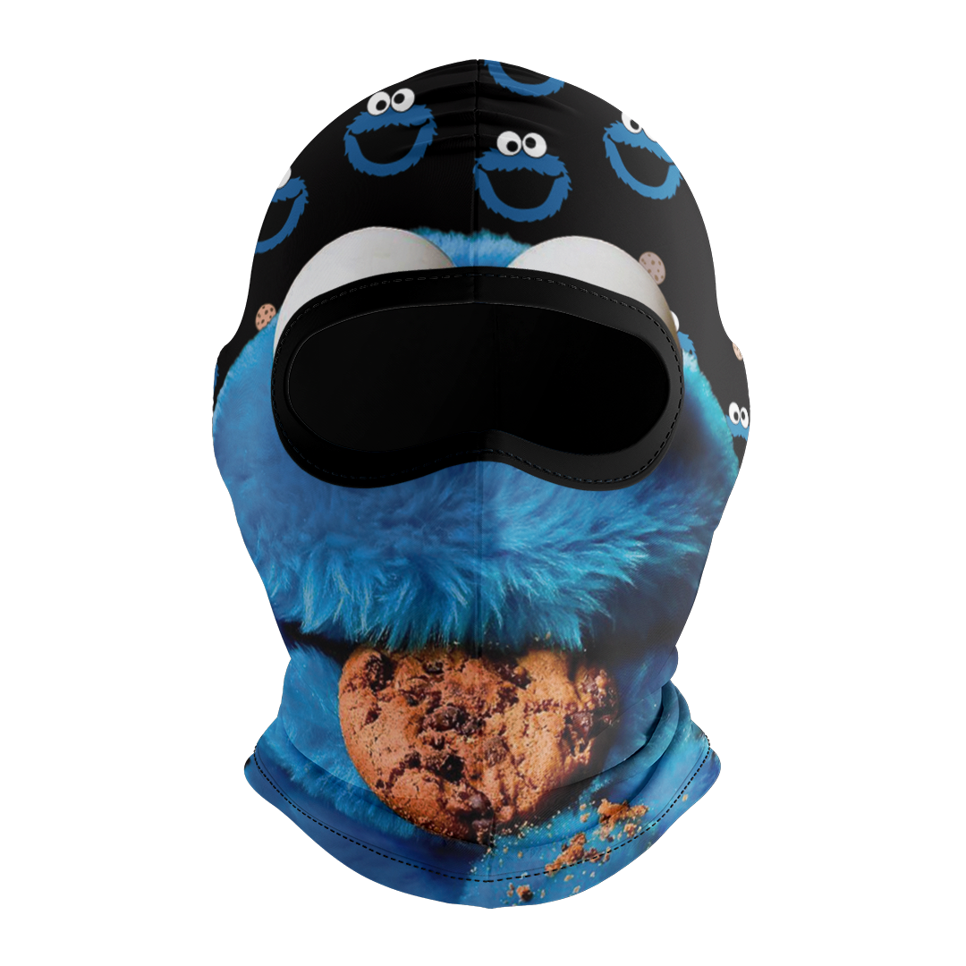 Balaclava licrada 1427 Comegalletas Fondo Negro Imagen principal del producto