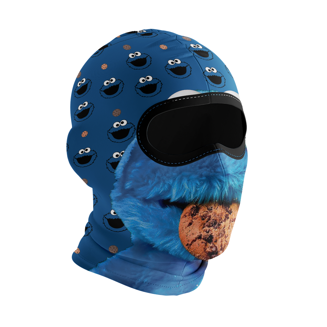 Balaclava licrada 1428 Comegalletas Fondo Azul Imagen secundaria del producto
