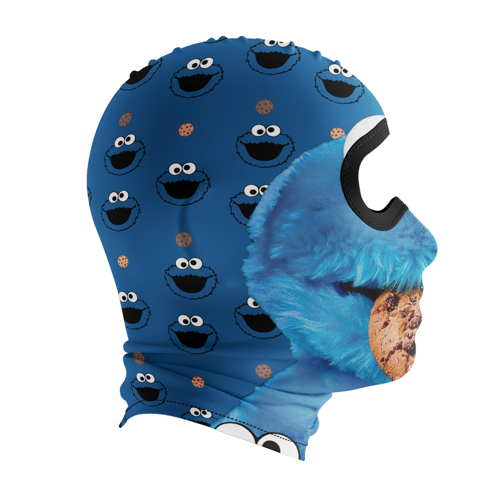 Balaclava licrada 1428 Comegalletas Fondo Azul