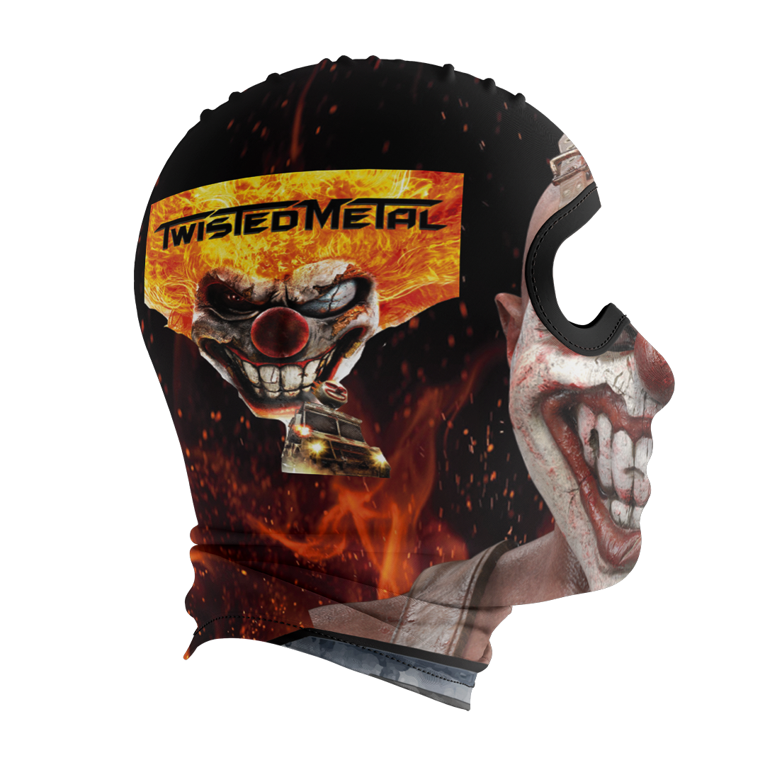Balaclava licrada 1431 Twisted Metal Payaso